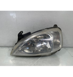 Optique avant principal gauche (feux)(phare) OPEL CORSA C Photo n°1