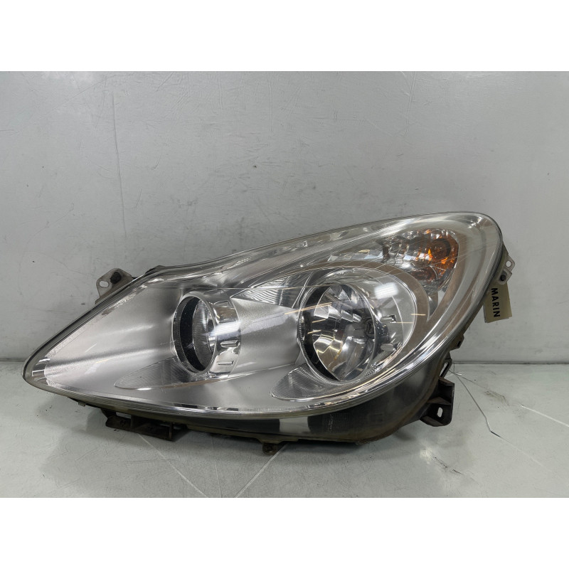 Optique avant principal gauche (feux)(phare) OPEL CORSA D Photo n°3