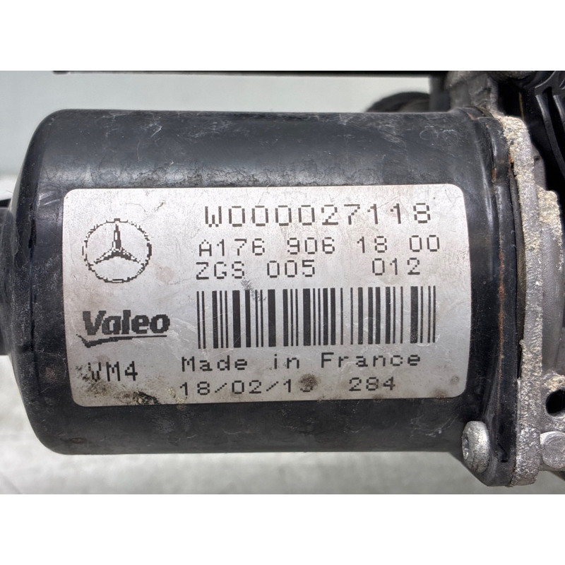 Moteur essuie glace avant MERCEDES CLASSE A 176 Photo n°13