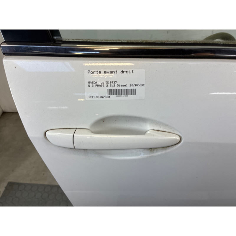 Porte avant droit MAZDA 6 2 Photo n°3