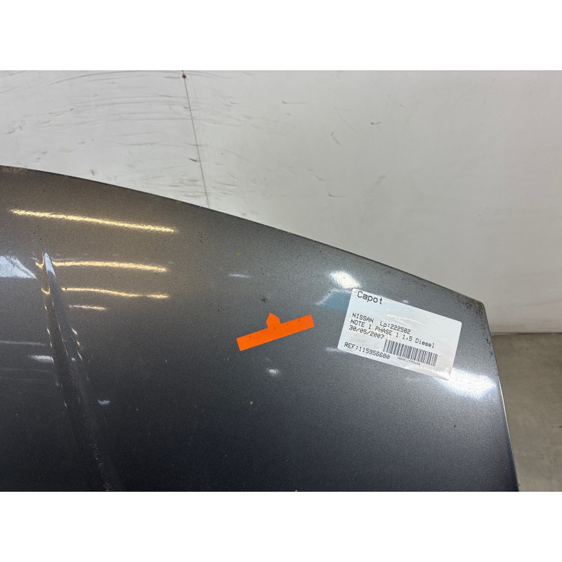 Capot NISSAN NOTE 1 Photo n°1