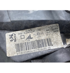 Optique avant principal droit (feux)(phare) PEUGEOT 307