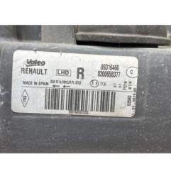 Optique avant principal droit (feux)(phare) RENAULT GRAND MODUS