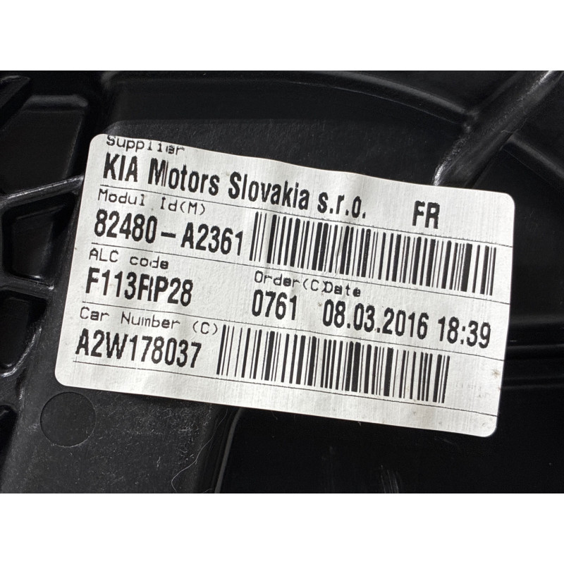 Leve vitre electrique avant droit KIA CEE-D 2 SPORT WAGON Photo n°1