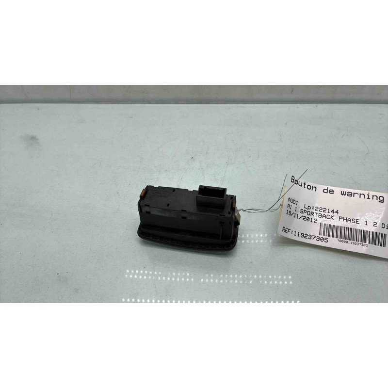 Bouton de warning AUDI A1 1 Photo n°3