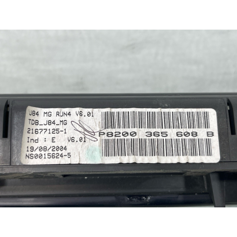 Compteur RENAULT SCENIC 2 Photo n°3