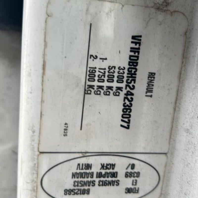 Serrure avant droit RENAULT MASTER 2 Photo n°15