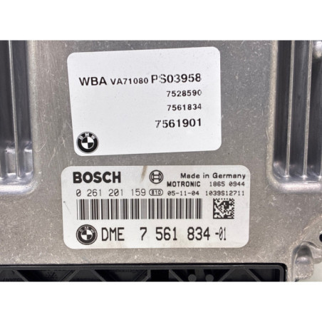 Calculateur moteur BMW SERIE 3 E90 Photo n°1