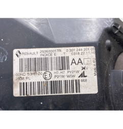 Optique avant principal gauche (feux)(phare) RENAULT MEGANE 3