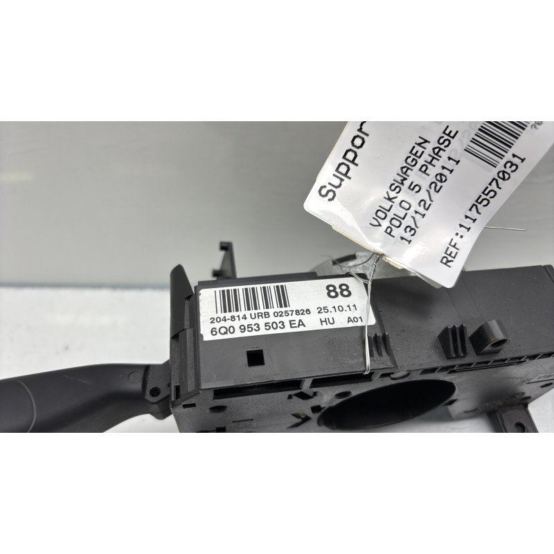 Support commodo (commutateur) VOLKSWAGEN POLO 5 Photo n°4