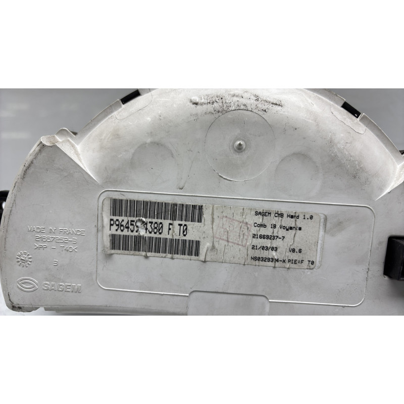 Compteur CITROEN C3 1 Photo n°5