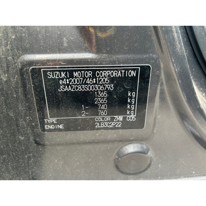 SUZUKI SWIFT 5 1.2i - 16V Photo n°18