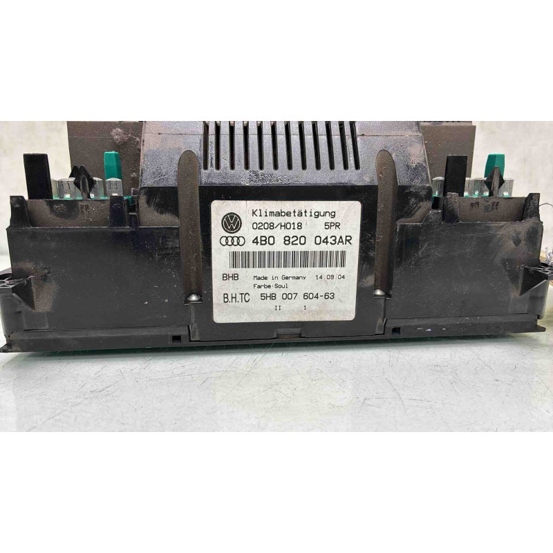 Commande chauffage AUDI A6 2 Photo n°4