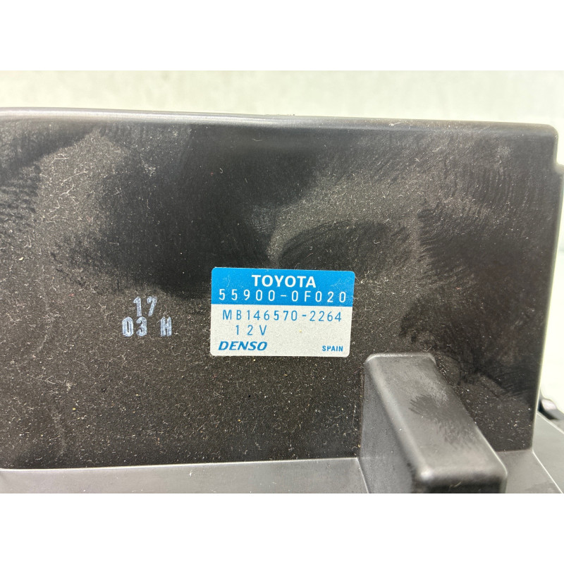 Commande chauffage TOYOTA COROLLA VERSO 2 Photo n°2