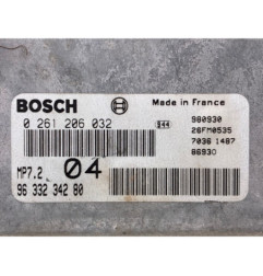 Calculateur moteur PEUGEOT 206