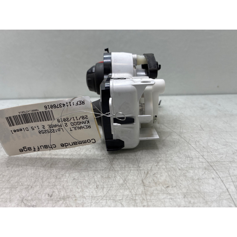 Commande chauffage RENAULT KANGOO 2 Photo n°1