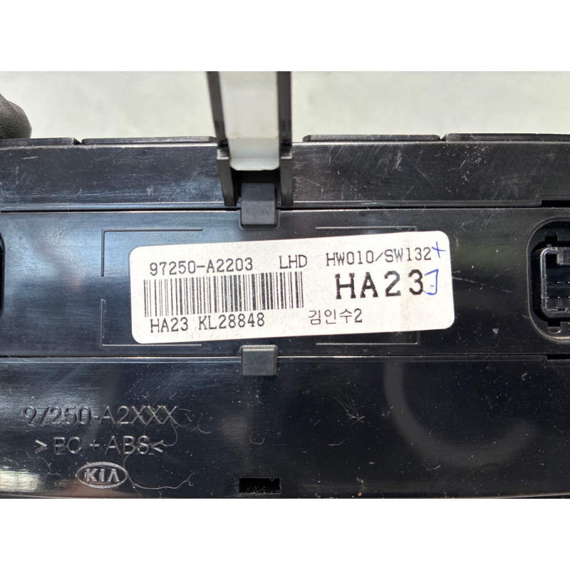 Commande chauffage KIA CEE-D 2 SPORT WAGON Photo n°1