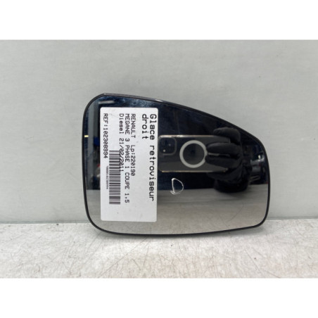 Glace retroviseur droit RENAULT MEGANE 3