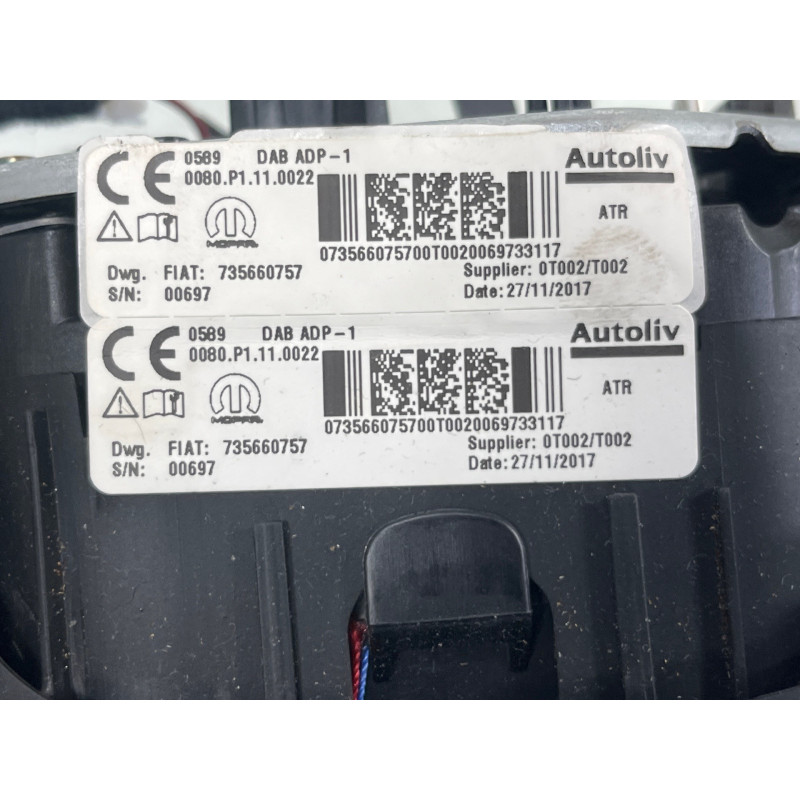 Air bag conducteur FIAT TIPO 2 Photo n°5