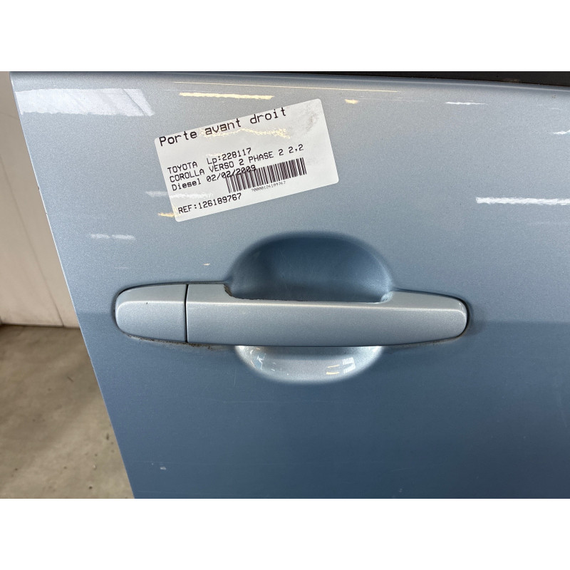 Porte avant droit TOYOTA COROLLA VERSO 2 Photo n°4