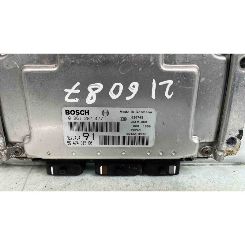 Calculateur moteur PEUGEOT 206 Photo n°1