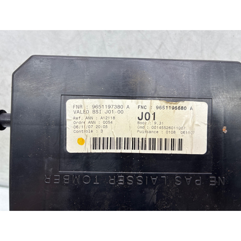 Boitier BSI PEUGEOT 307 Photo n°4