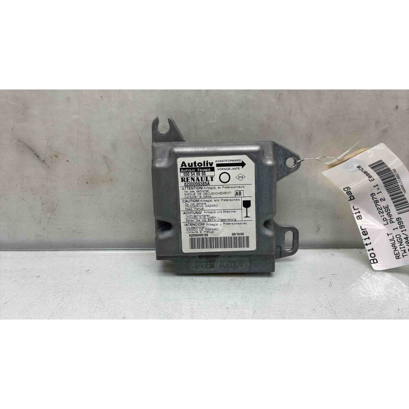 Boitier air bag RENAULT TWINGO 1 Photo n°1