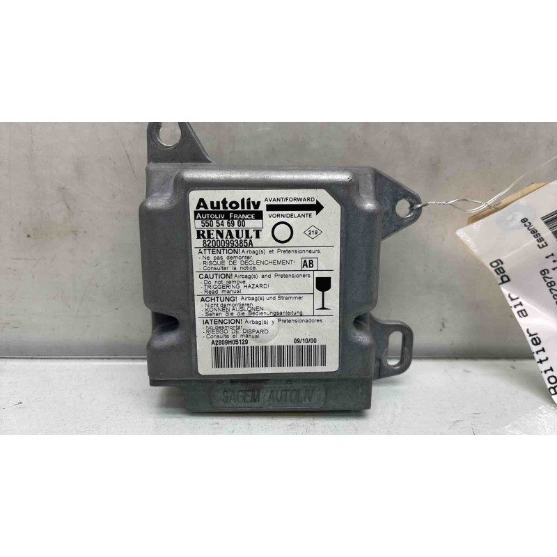 Boitier air bag RENAULT TWINGO 1 Photo n°4