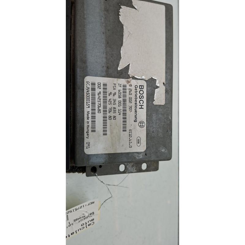 Calculateur de boite auto PEUGEOT 607 Photo n°4