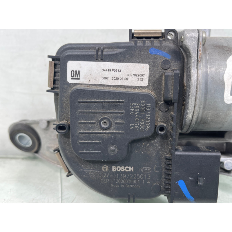 Moteur essuie glace avant gauche OPEL ASTRA K Photo n°3