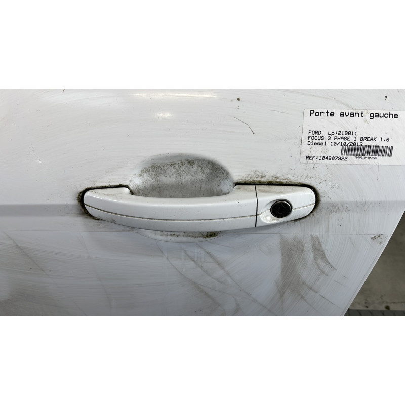 Porte avant gauche FORD FOCUS 3 Photo n°2