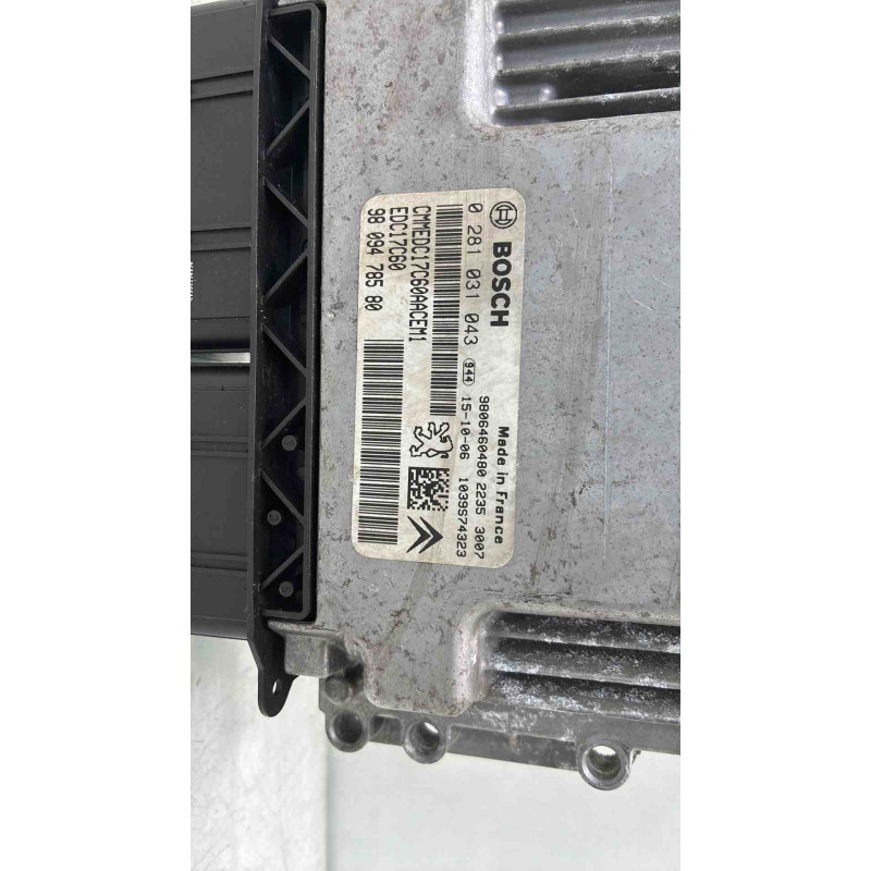 Calculateur moteur CITROEN C3 2 Photo n°2