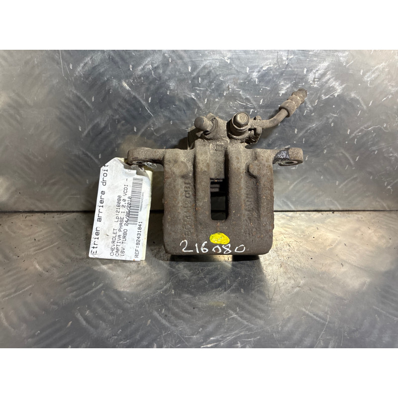 Etrier arriere droit (freinage) CHEVROLET CAPTIVA Photo n°1