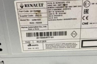 Autoradio d'origine DACIA SANDERO 2
