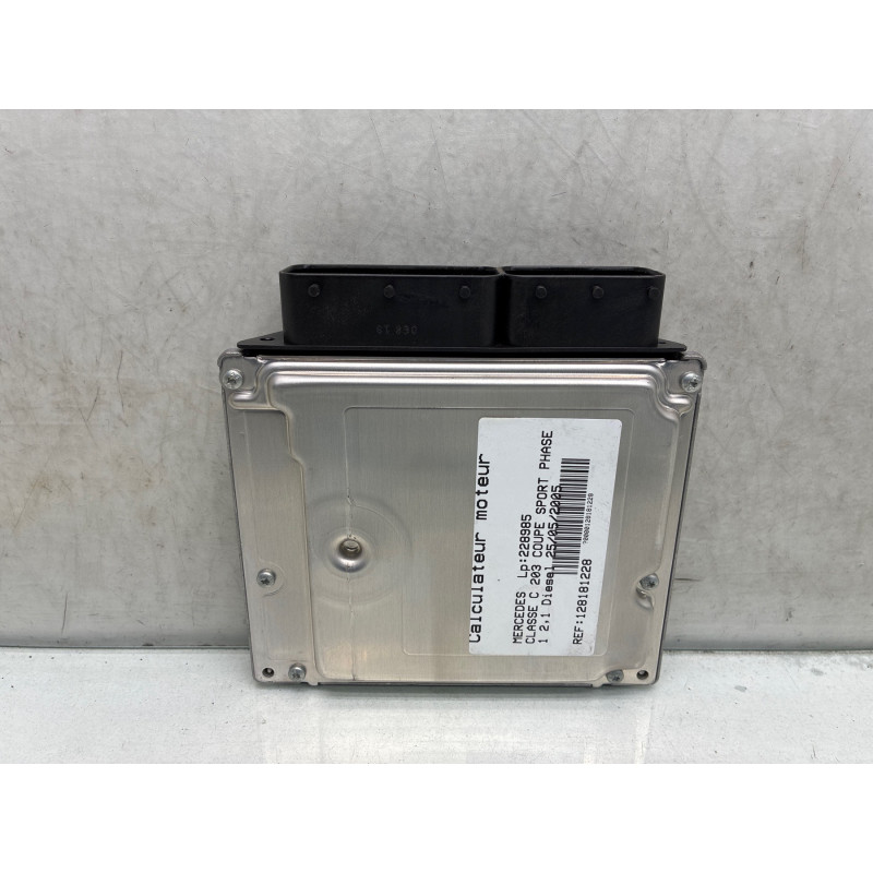 Calculateur moteur MERCEDES CLASSE C 203 COUPE SPORT Photo n°2
