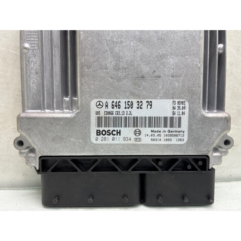 Calculateur moteur MERCEDES CLASSE C 203 COUPE SPORT Photo n°4