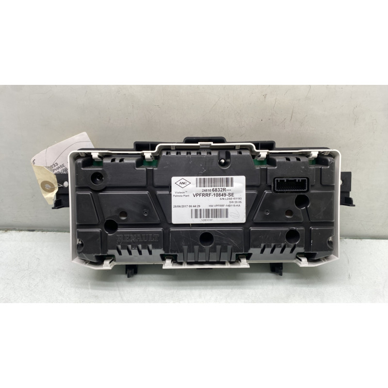 Compteur RENAULT TRAFIC 3 COURT Photo n°2