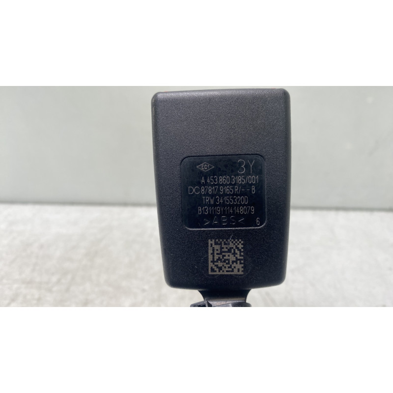 Attache ceinture avant droit RENAULT TWINGO 3 Photo n°3