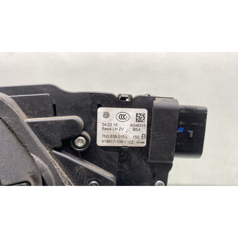 Serrure arriere gauche VOLKSWAGEN SHARAN 2 Photo n°3