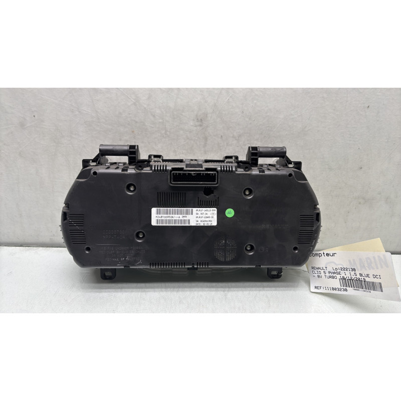 Compteur RENAULT CLIO 5 Photo n°2