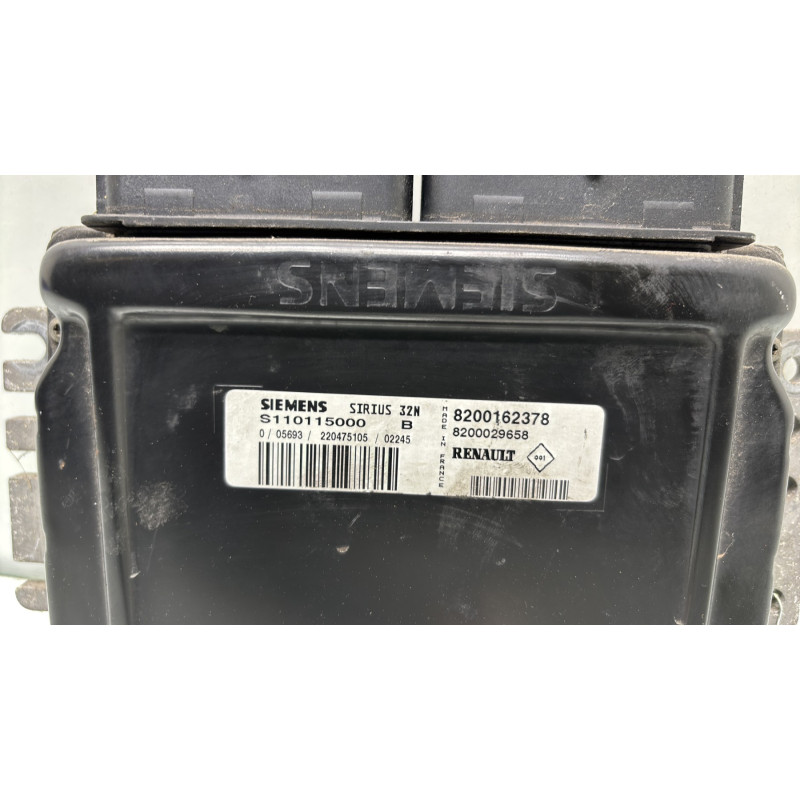 Calculateur moteur RENAULT CLIO 2 Photo n°2