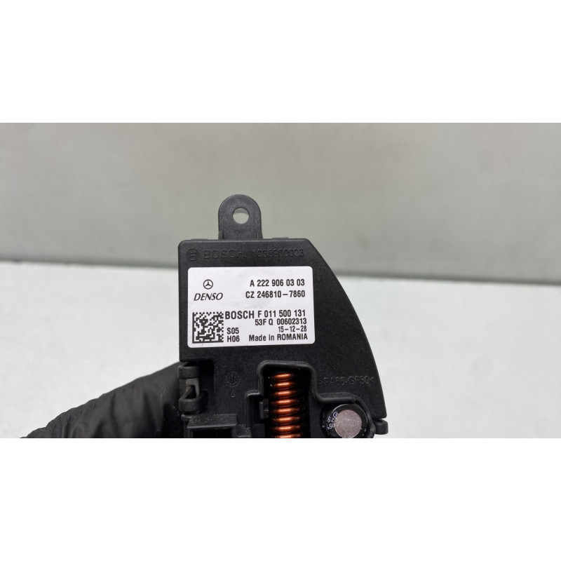 Resistance chauffage MERCEDES CLASSE A 176 Photo n°3