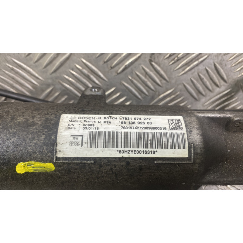 Cremaillere assistee PEUGEOT EXPERT 3 Photo n°4