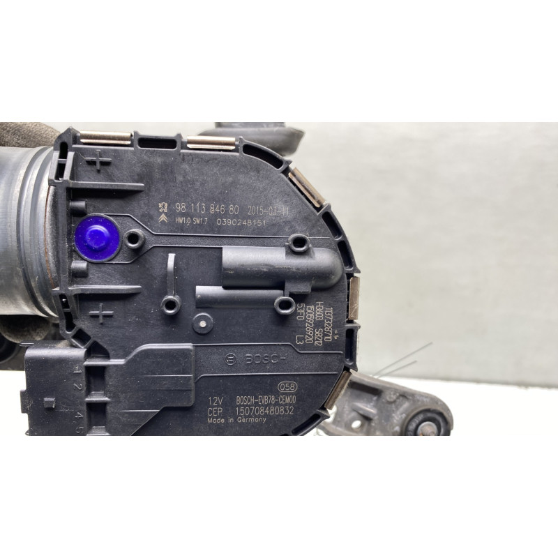Moteur essuie glace avant droit CITROEN C4 GRAND PICASSO 2 Photo n°4