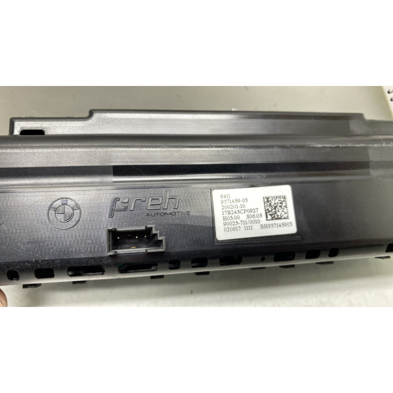 Commande chauffage BMW SERIE 2 F45 ACTIVE Photo n°3