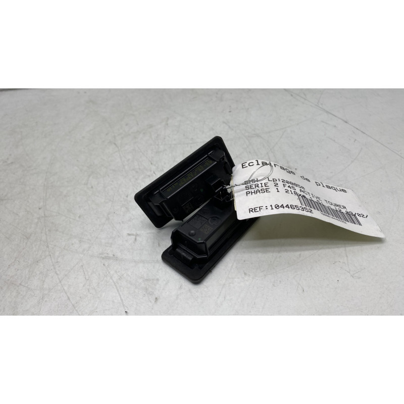 Eclairage de plaque BMW SERIE 2 F45 ACTIVE Photo n°3