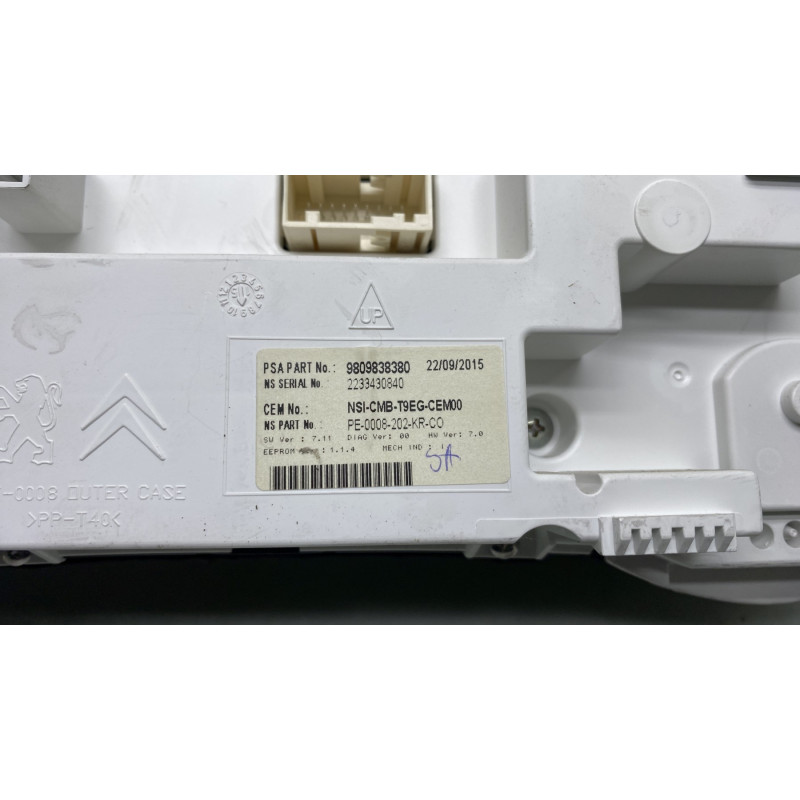Compteur PEUGEOT 308 2 SW Photo n°5