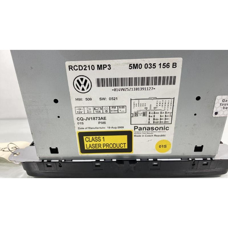 Autoradio d'origine VOLKSWAGEN POLO 5 Photo n°3