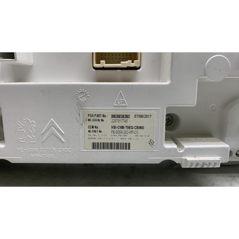 Compteur PEUGEOT 308 2 Photo n°4