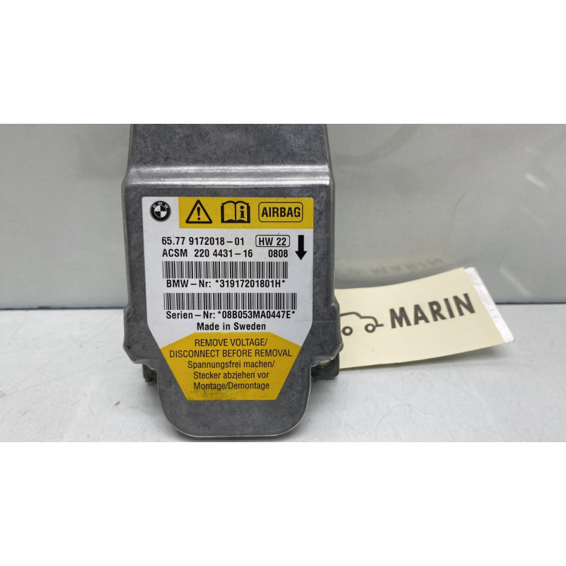 Boitier air bag BMW SERIE 5 E60 Photo n°3